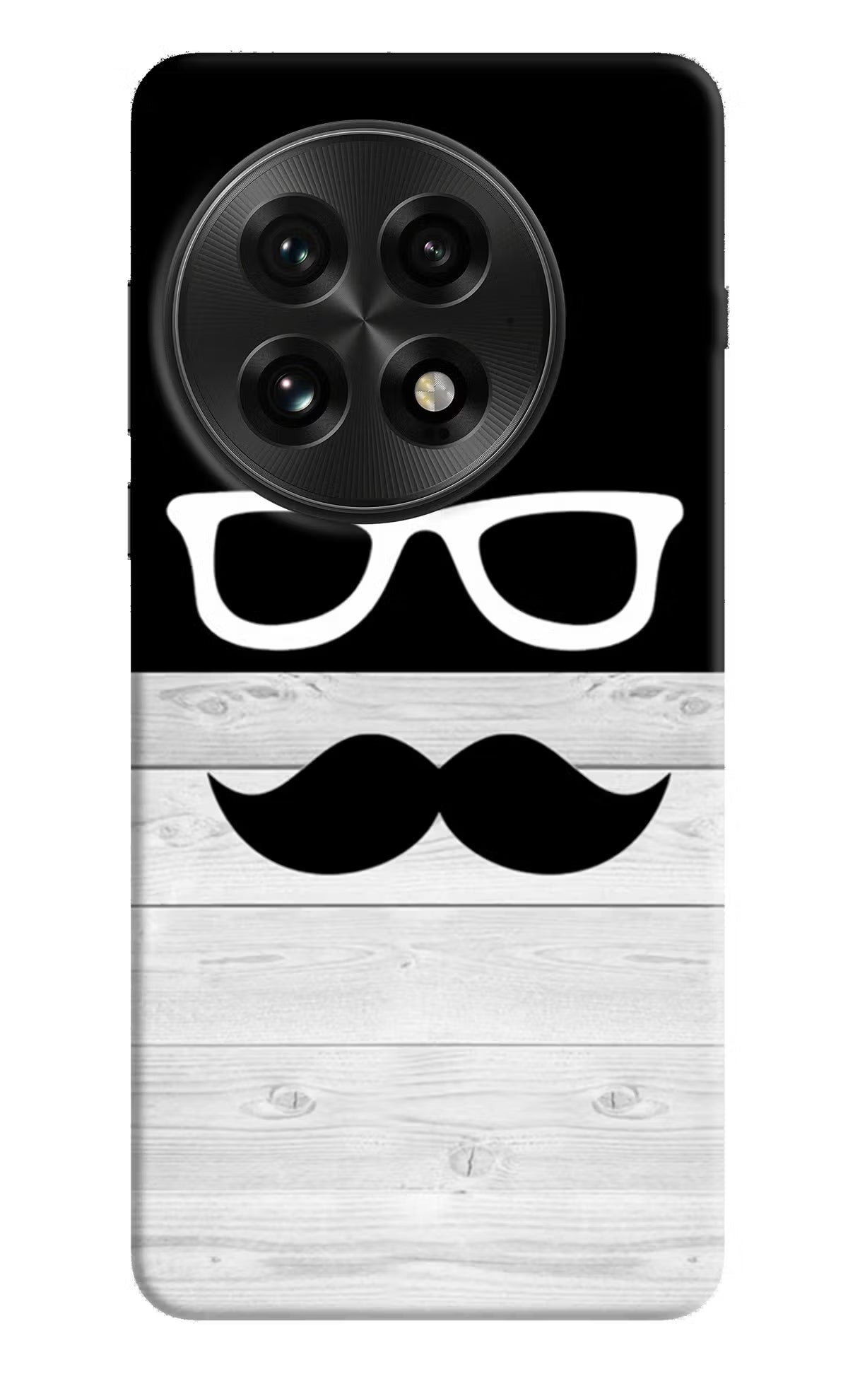 Mustache OnePlus 13 Hard Case Back Cover by Casekaro