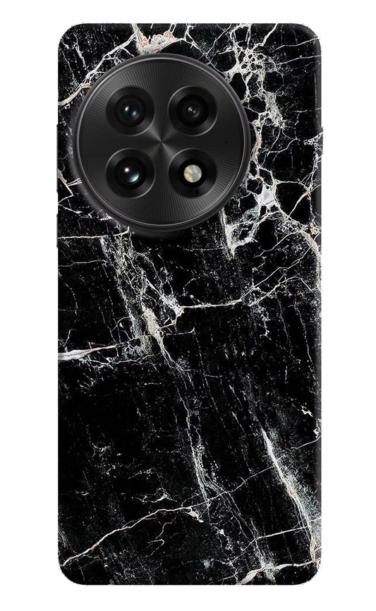 Black Marble Texture OnePlus 13 Hard Case Back Cover by Casekaro