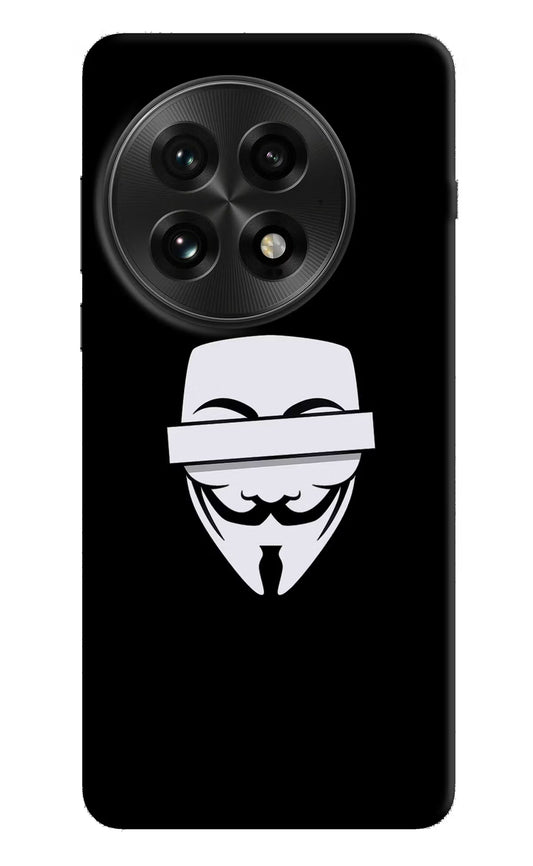 Anonymous Face OnePlus 13 Hard Case Back Cover by Casekaro