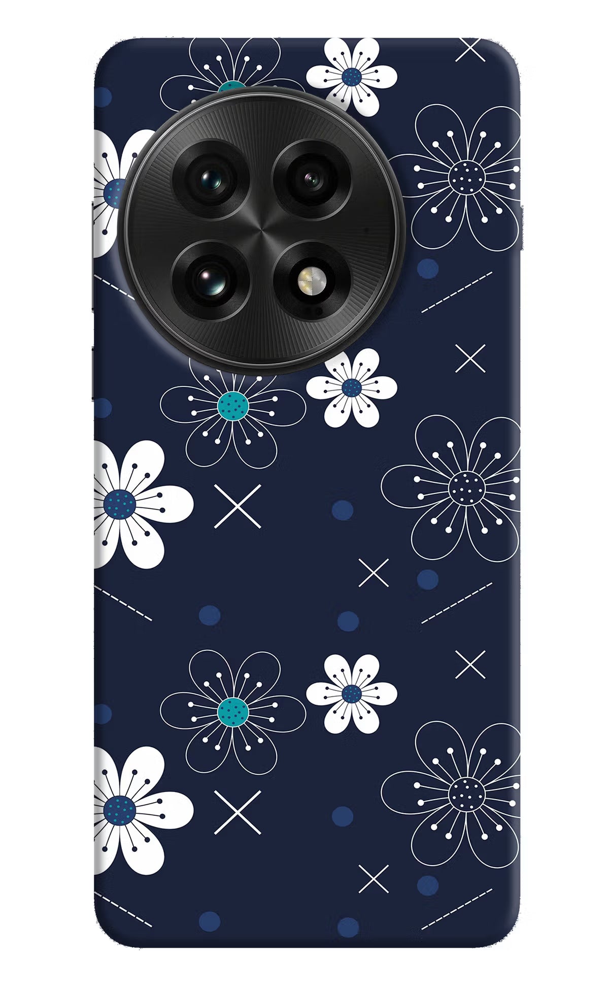 Flowers OnePlus 13 Hard Case Back Cover by Casekaro