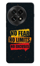 No Fear No Limits No Excuse OnePlus 13 Hard Case Back Cover by Casekaro