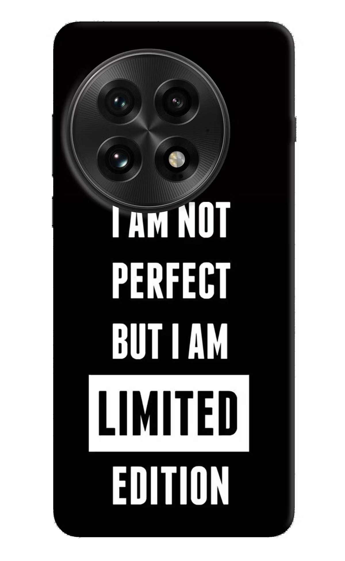 I Am Not Perfect But I Am Limited Edition OnePlus 13 Hard Case Back Cover by Casekaro