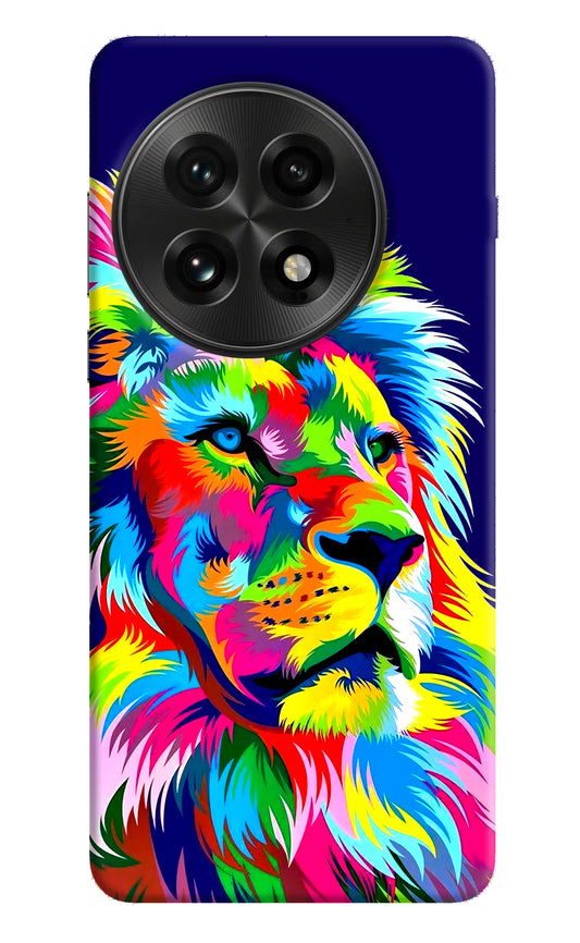 Vector Art Lion OnePlus 13 Hard Case Back Cover by Casekaro
