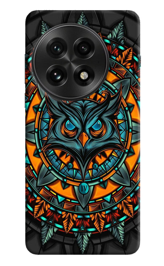 Angry Owl Art OnePlus 13 Hard Case Back Cover by Casekaro