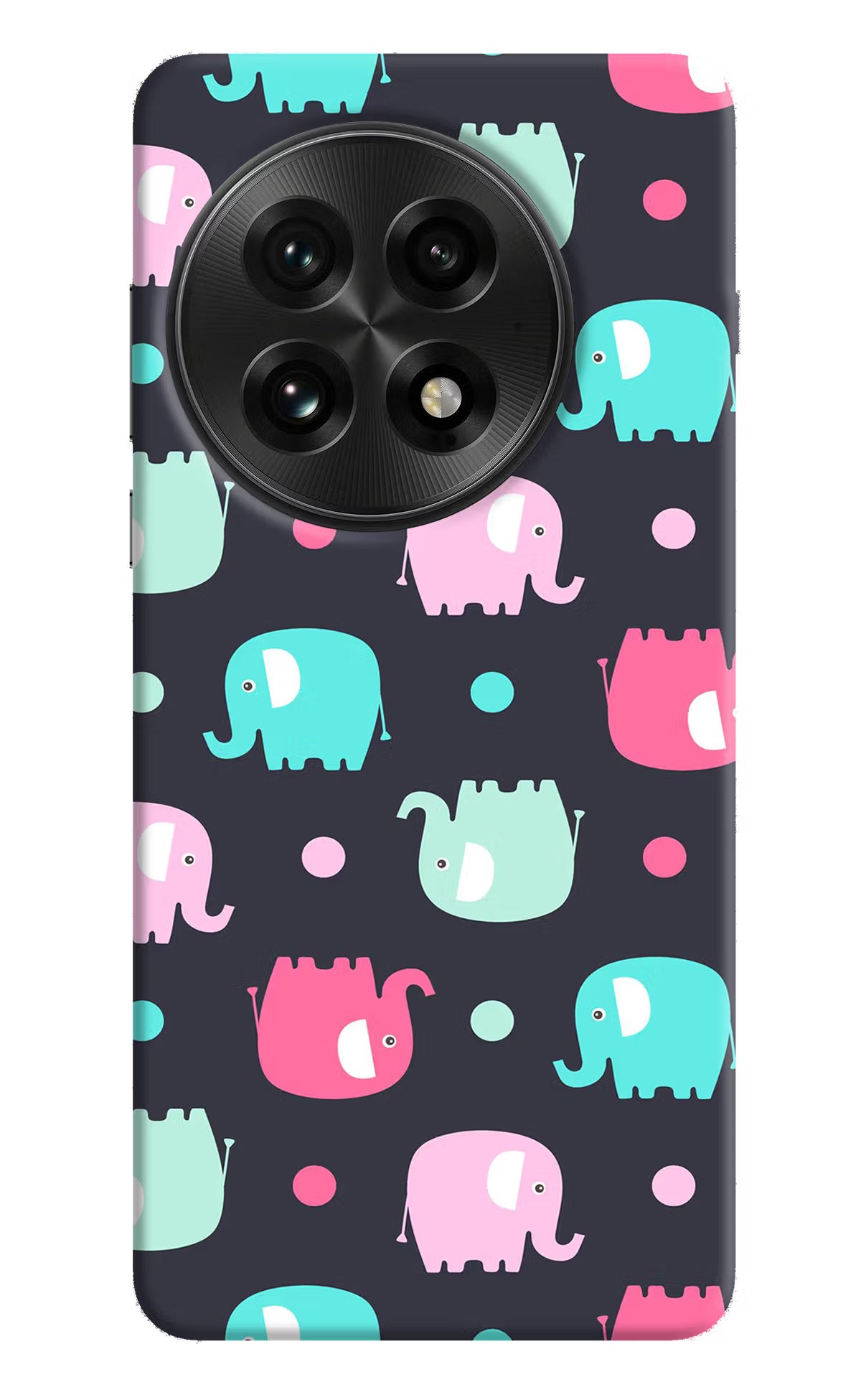 Elephants OnePlus 13 Hard Case Back Cover by Casekaro