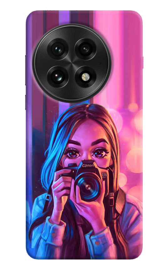 Girl Photographer OnePlus 13 Hard Case Back Cover by Casekaro