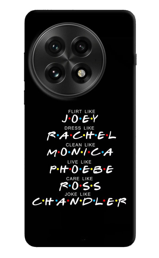 FRIENDS Character OnePlus 13 Hard Case Back Cover by Casekaro