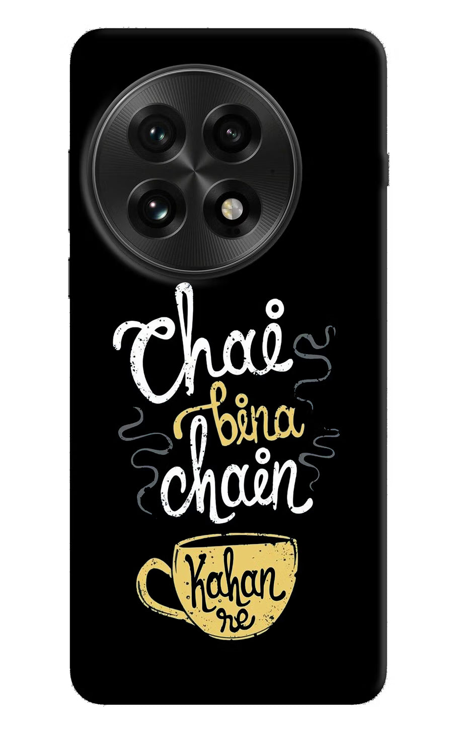 Chai Bina Chain Kaha Re OnePlus 13 Back Cover, Hard case