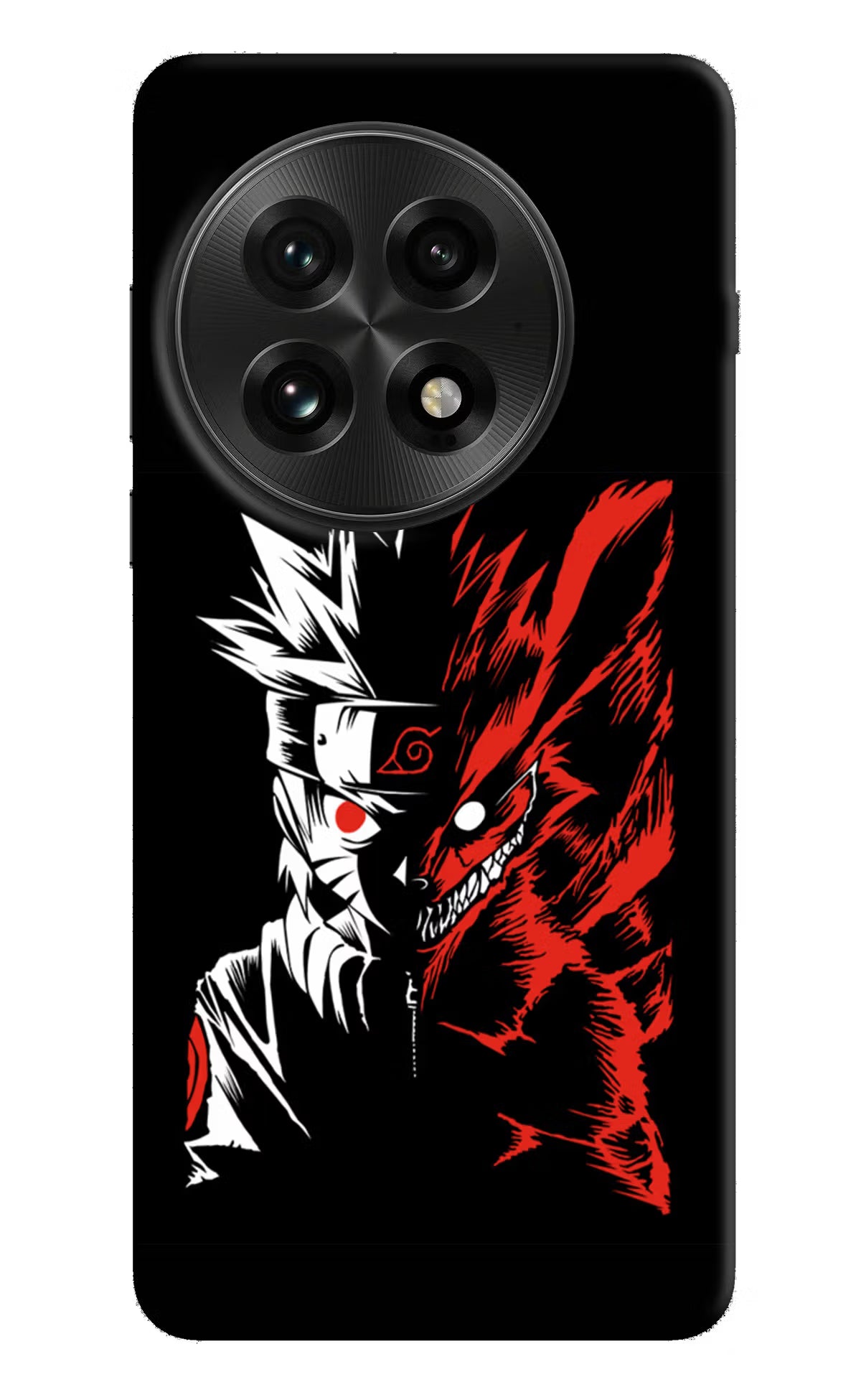 Naruto Two Face OnePlus 13 Hard Case Back Cover by Casekaro