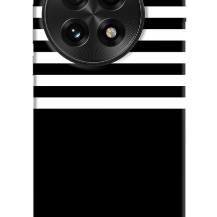 Black and White Print OnePlus 13 Hard Case Back Cover by Casekaro