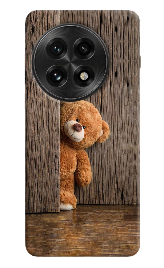 Teddy Wooden OnePlus 13 Hard Case Back Cover by Casekaro