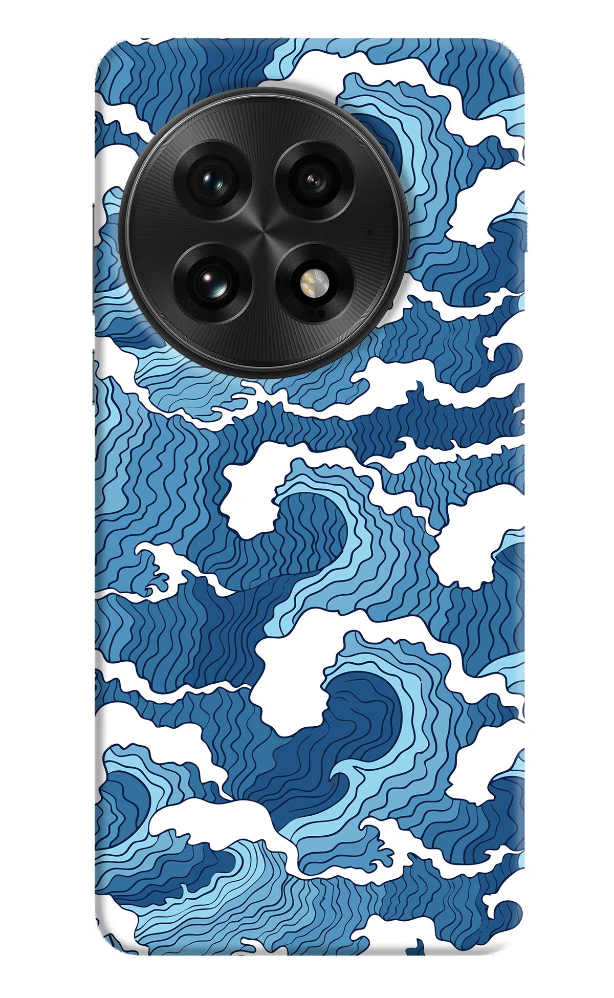 Blue Waves OnePlus 13 Hard Case Back Cover by Casekaro
