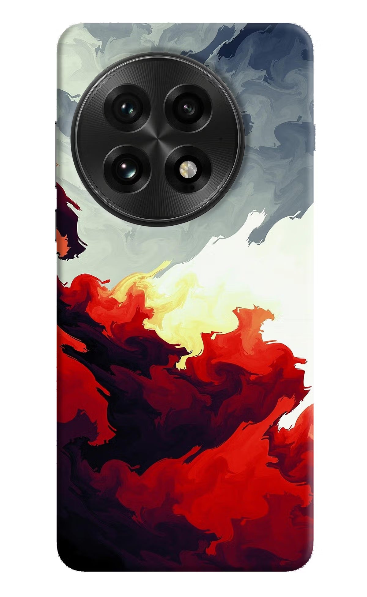 Fire Cloud OnePlus 13 Hard Case Back Cover by Casekaro