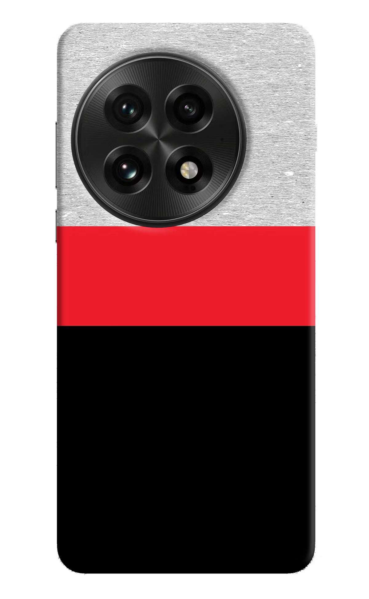 Tri Color Pattern OnePlus 13 Hard Case Back Cover by Casekaro