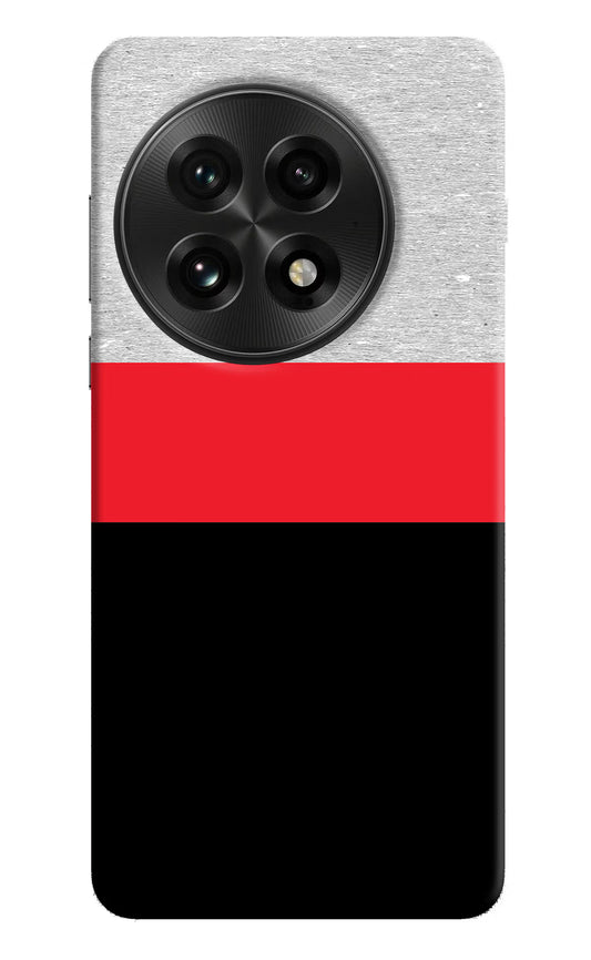 Tri Color Pattern OnePlus 13 Hard Case Back Cover by Casekaro