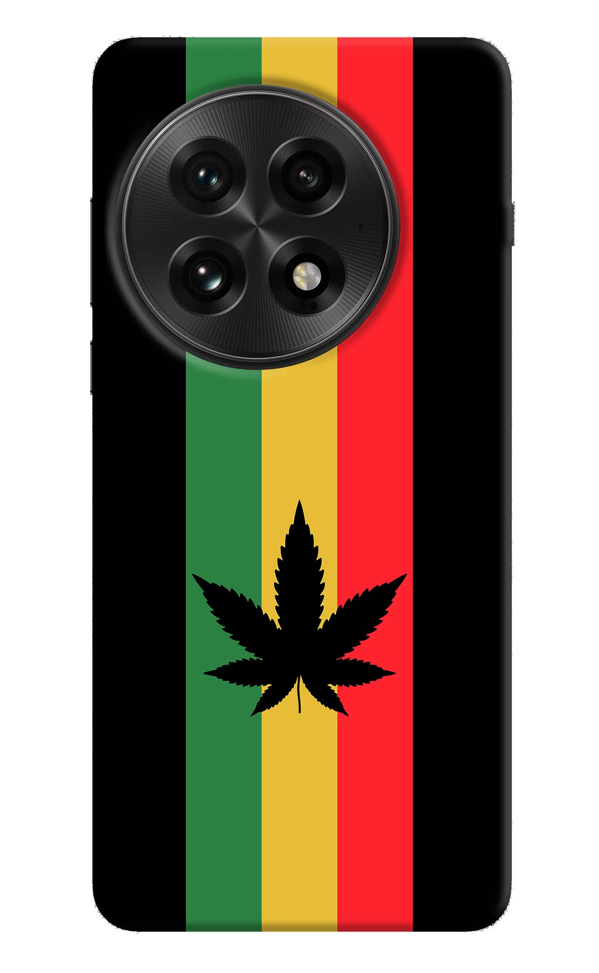 Weed Flag OnePlus 13 Hard Case Back Cover by Casekaro