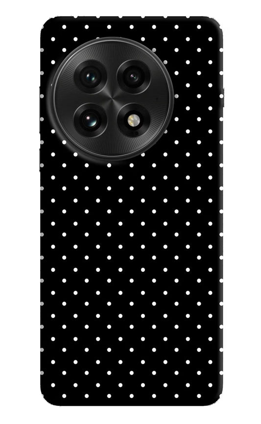 White Dots OnePlus 13 Hard Case Back Cover by Casekaro