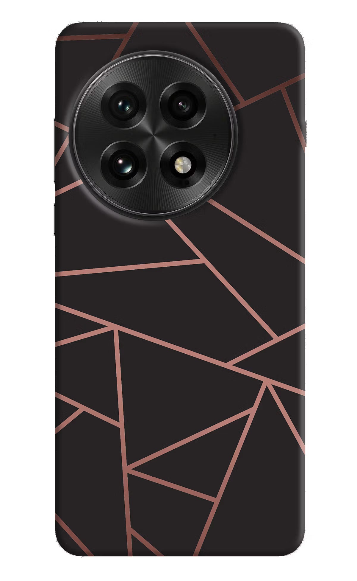 Geometric Pattern OnePlus 13 Hard Case Back Cover by Casekaro
