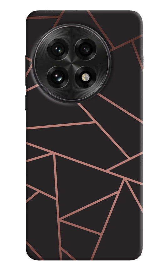 Geometric Pattern OnePlus 13 Hard Case Back Cover by Casekaro