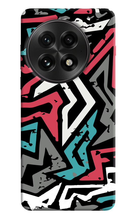 Geometric Graffiti OnePlus 13 Hard Case Back Cover by Casekaro