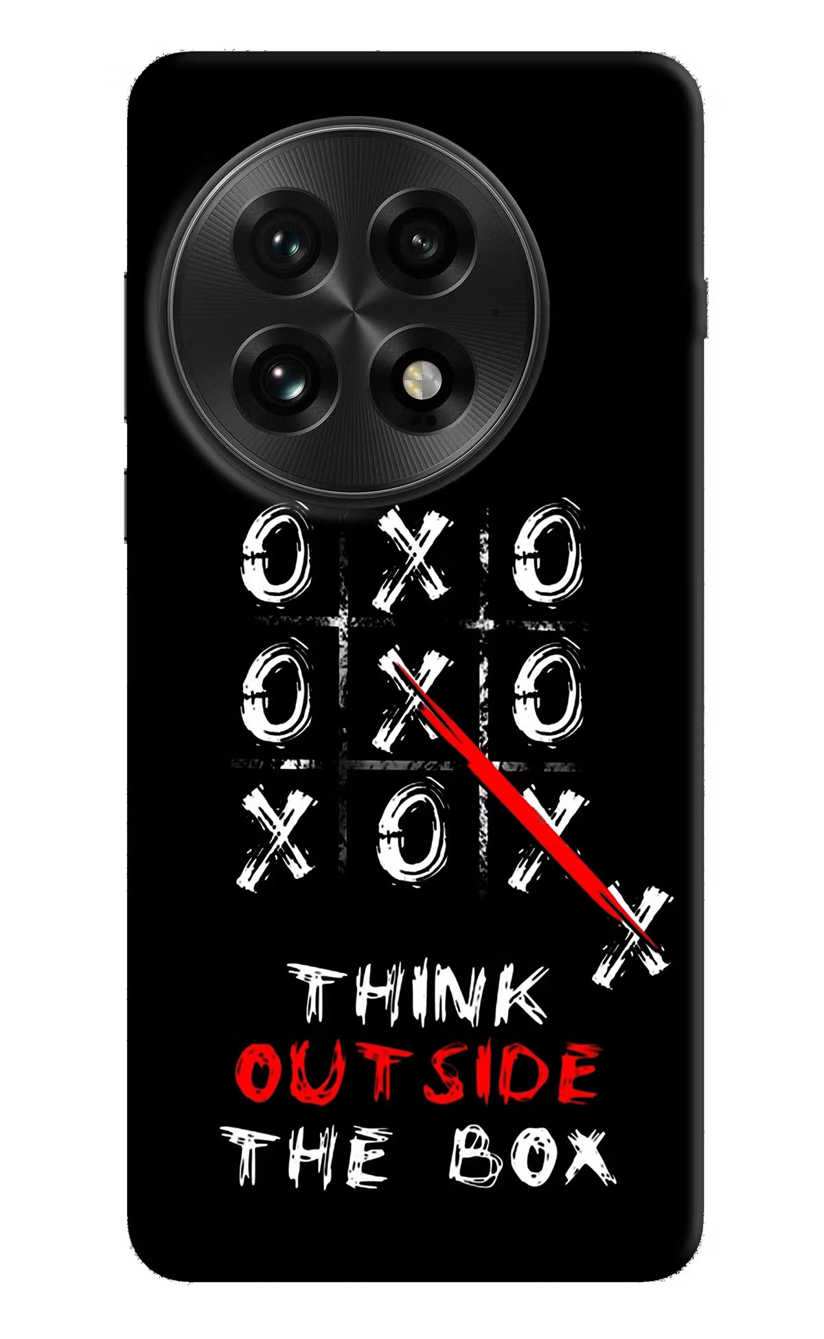 Think out of the BOX OnePlus 13 Hard Case Back Cover by Casekaro