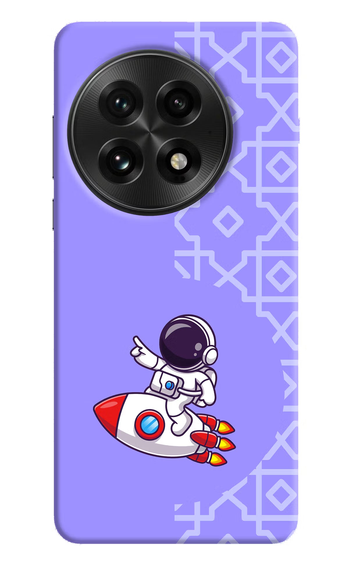Cute Astronaut OnePlus 13 Hard Case Back Cover by Casekaro
