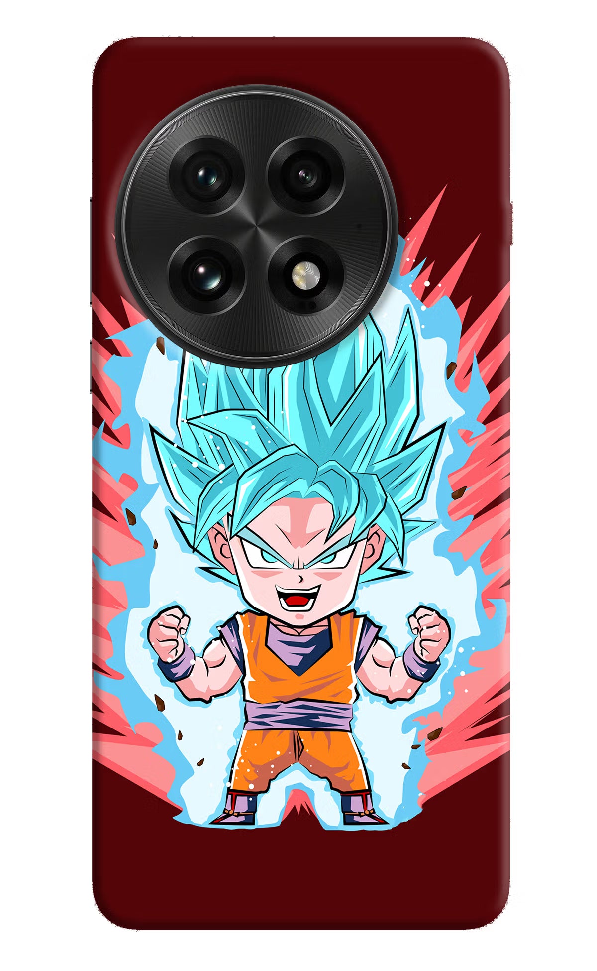 Goku Little OnePlus 13 Hard Case Back Cover by Casekaro