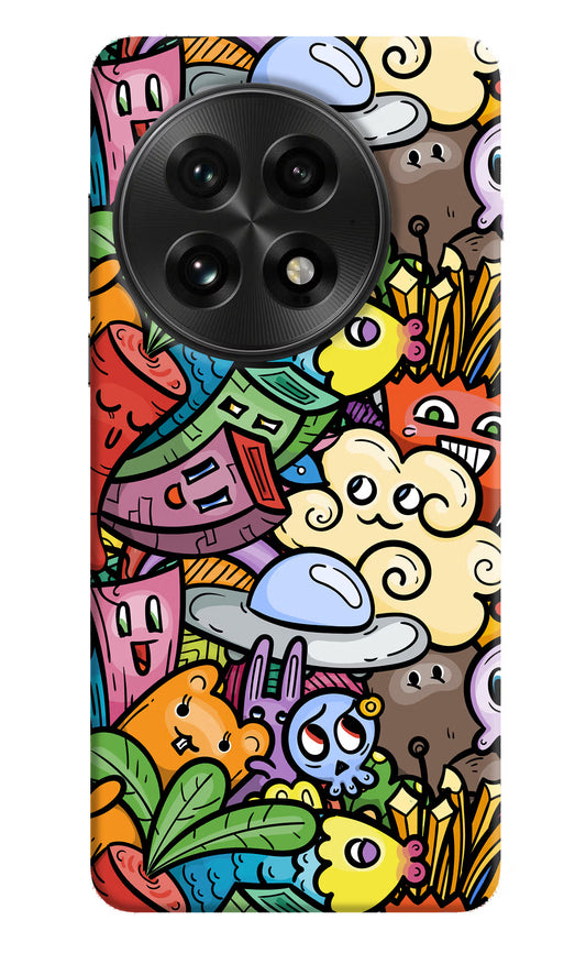 Veggie Doodle OnePlus 13 Hard Case Back Cover by Casekaro