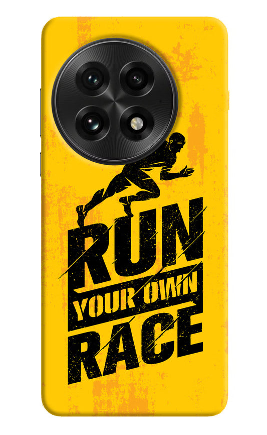 Run Your Own Race OnePlus 13 Hard Case Back Cover by Casekaro