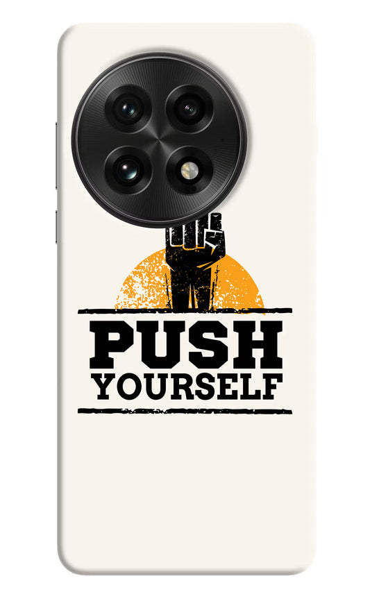 Push Yourself OnePlus 13 Hard Case Back Cover by Casekaro