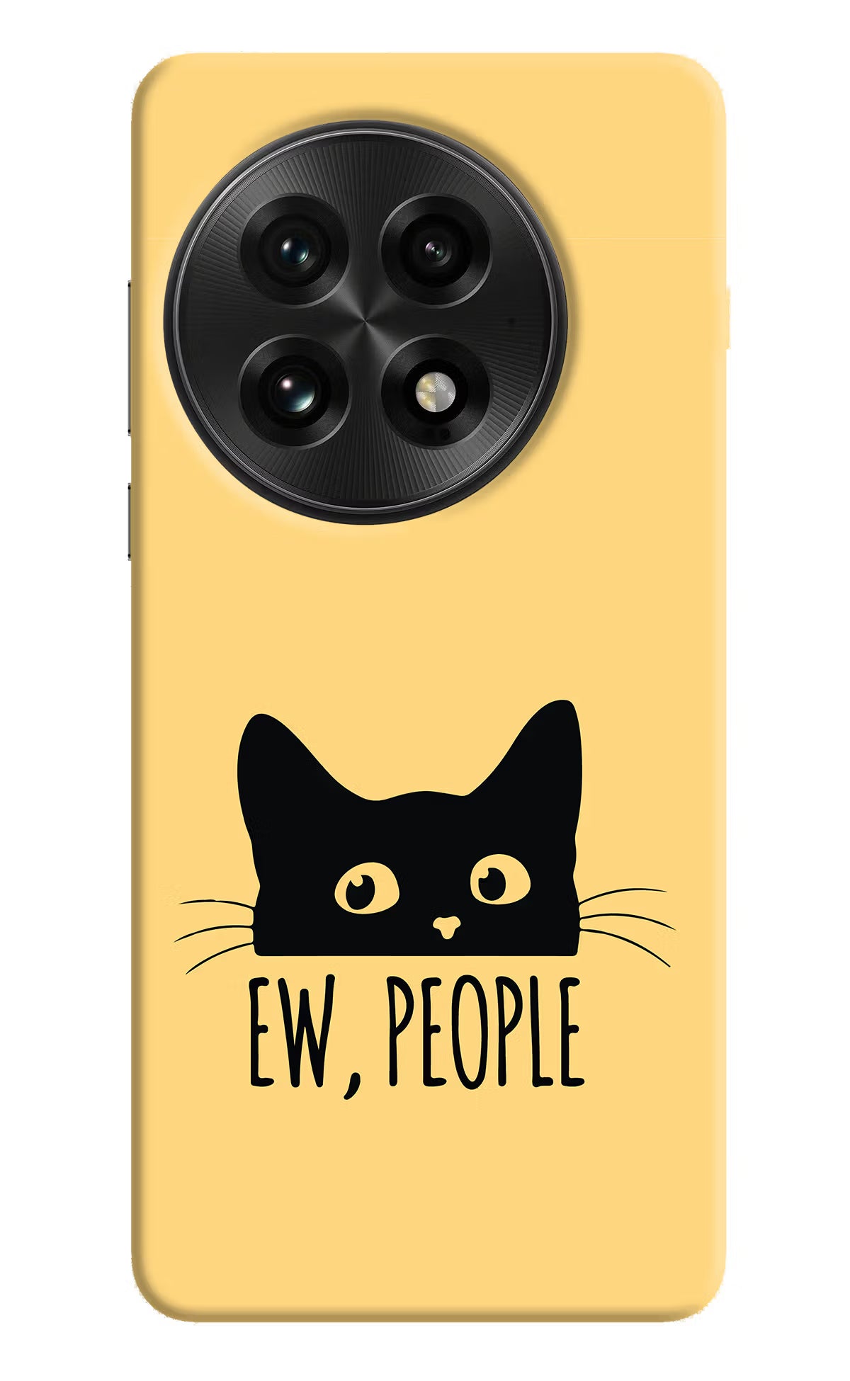 Ew People Catitude OnePlus 13 Hard Case Back Cover by Casekaro