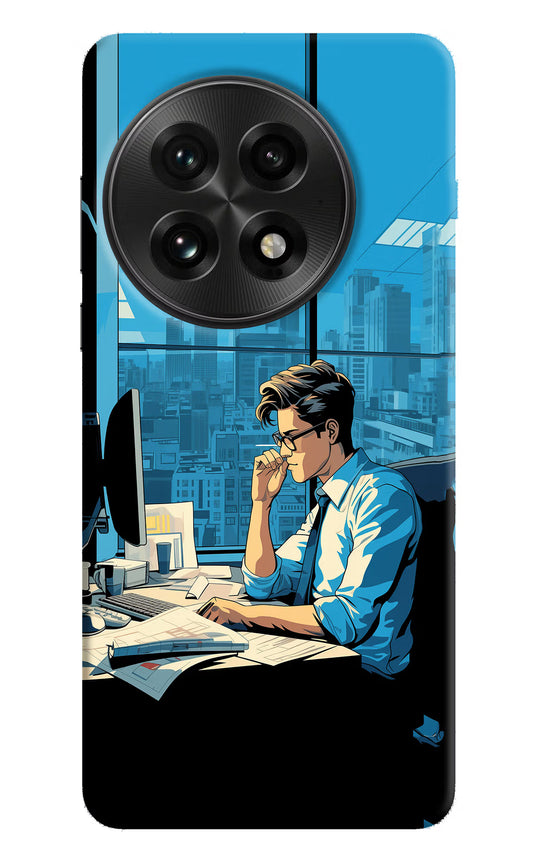 Focused Hustler (AI Generated) OnePlus 13 Hard Case Back Cover by Casekaro