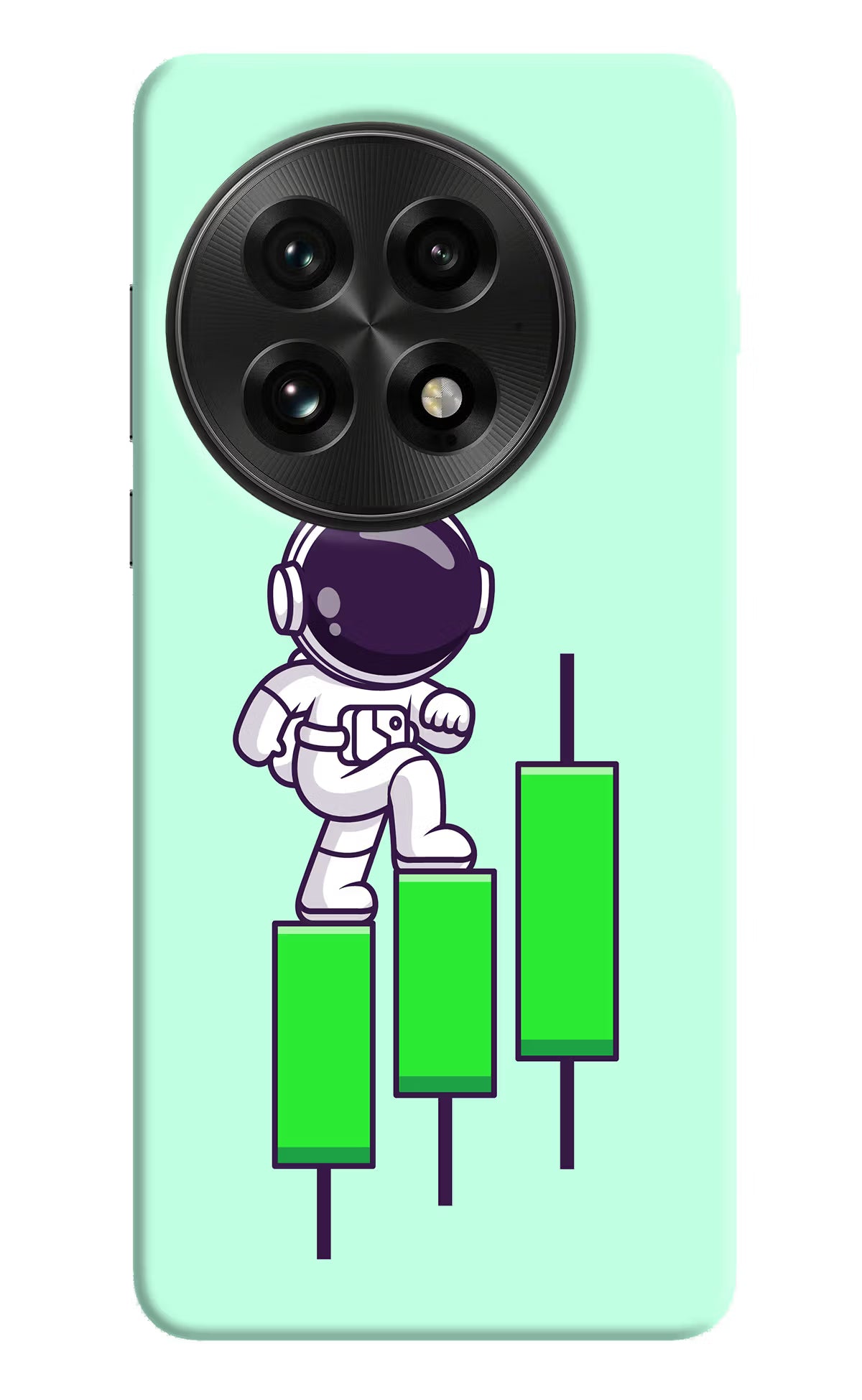 Astronaut Trader OnePlus 13 Hard Case Back Cover by Casekaro