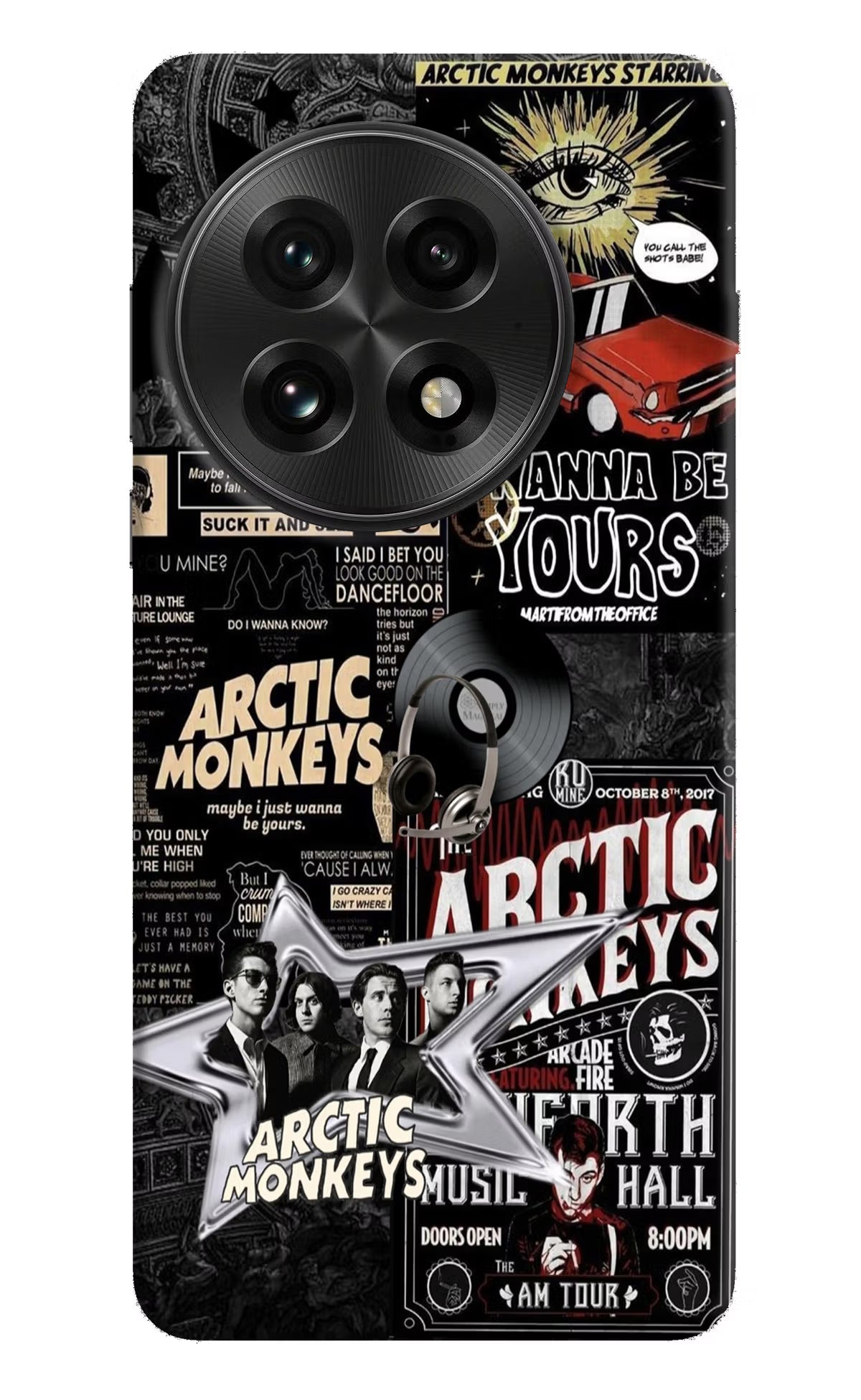 Arctic Monkeys OnePlus 13 Hard Case Back Cover by Casekaro