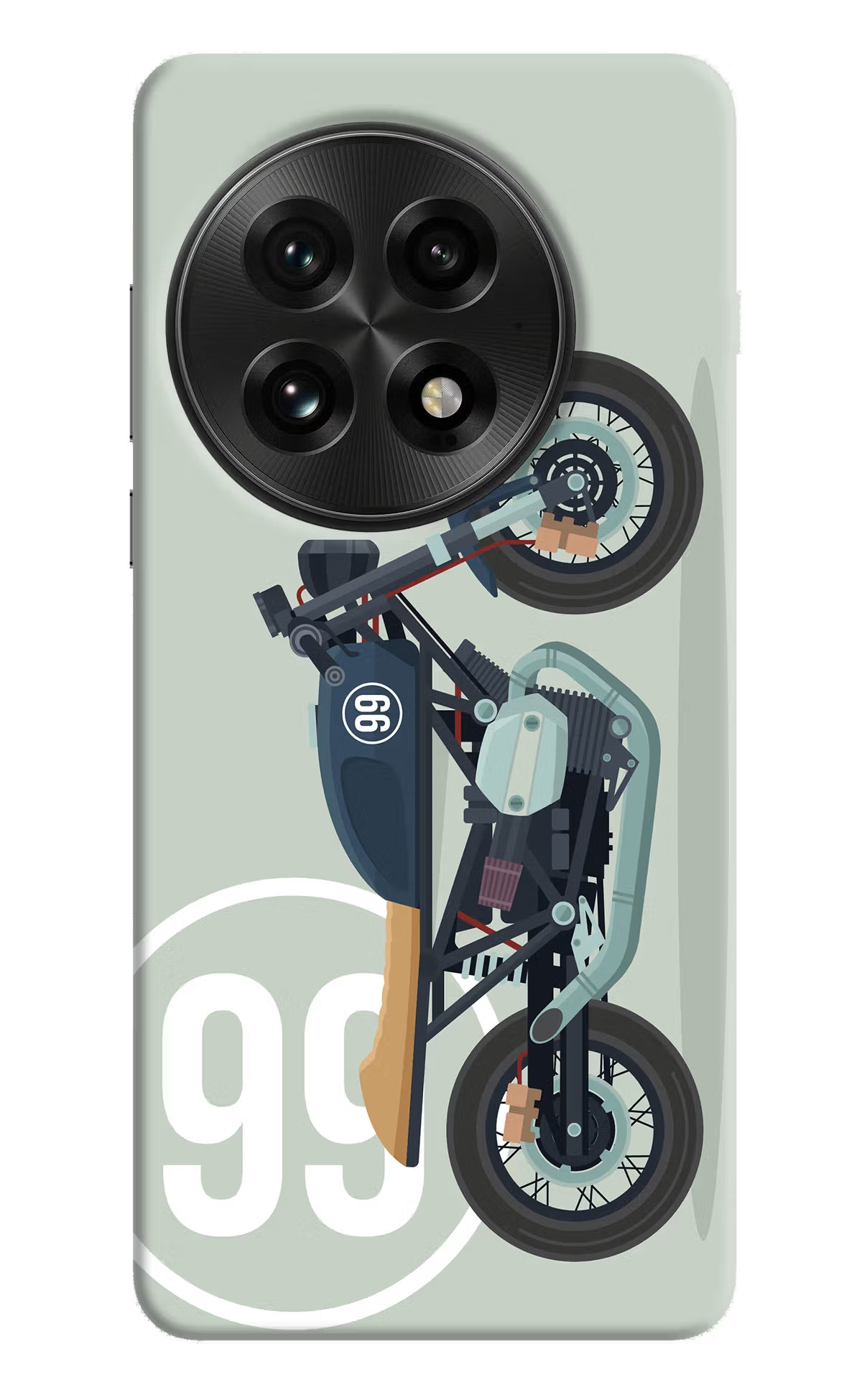Classic Cafe Racer 99 OnePlus 13 Hard Case Back Cover by Casekaro