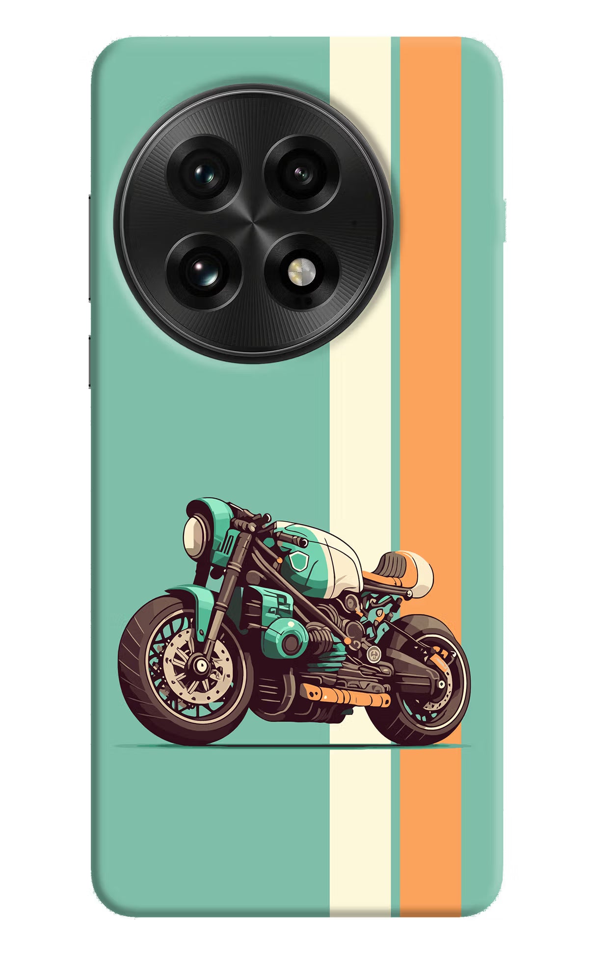 Striped Moto Drift OnePlus 13 Hard Case Back Cover by Casekaro