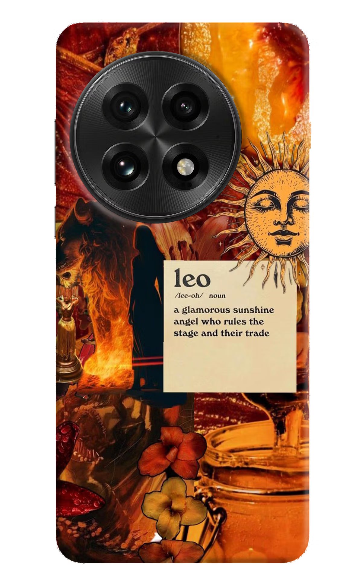Leo Zodiac OnePlus 13 Hard Case Back Cover by Casekaro