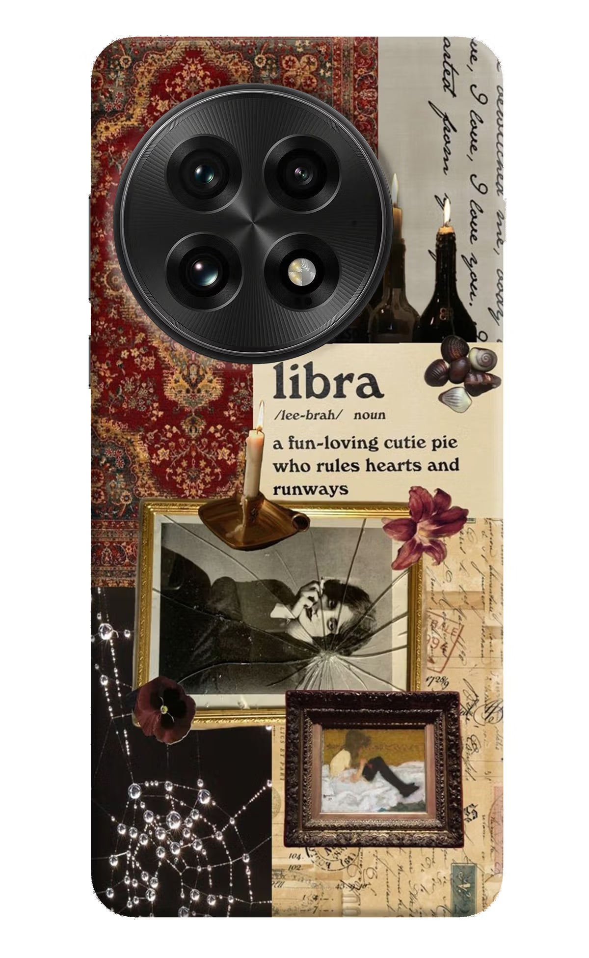Libra Zodiac OnePlus 13 Hard Case Back Cover by Casekaro