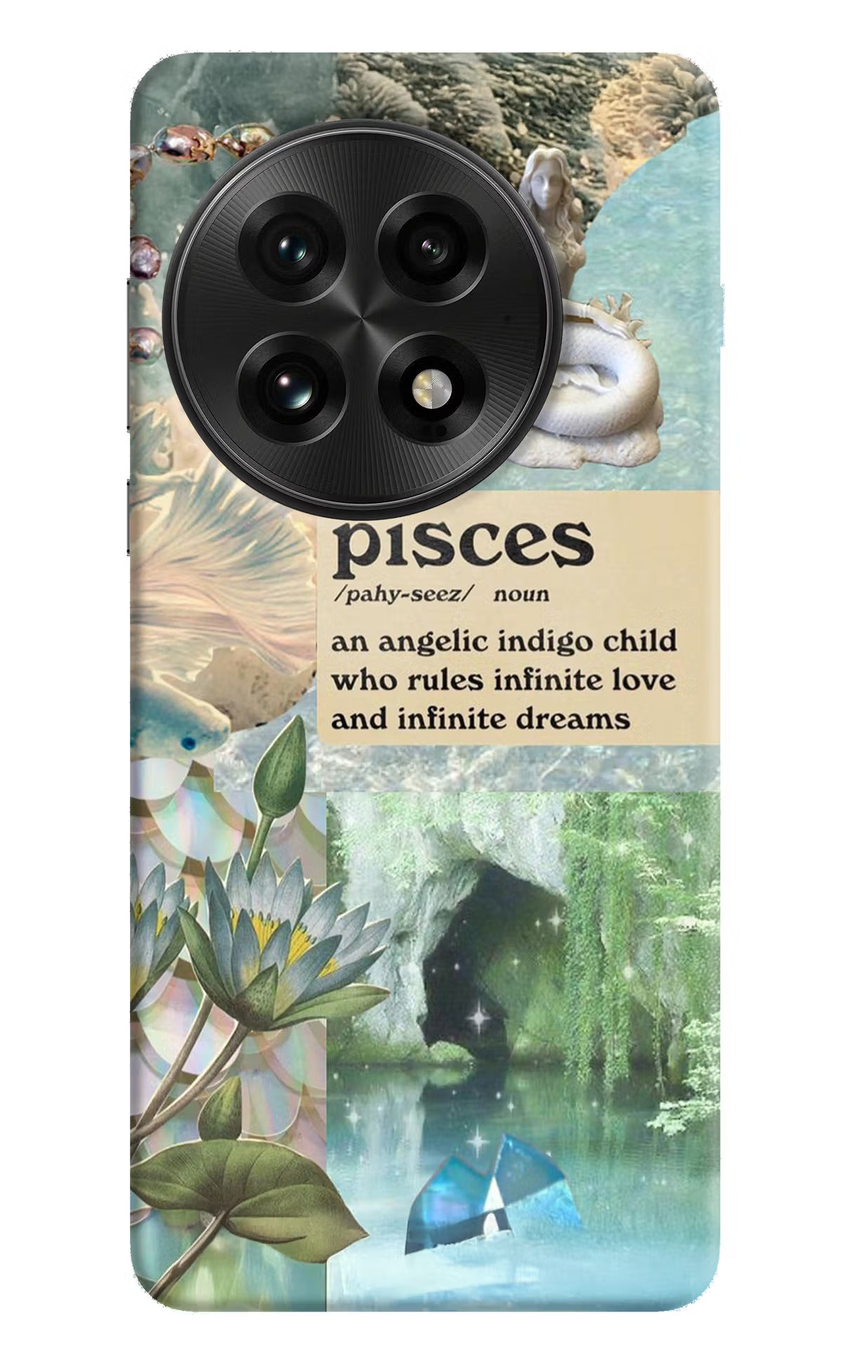 Pisces Zodiac OnePlus 13 Hard Case Back Cover by Casekaro