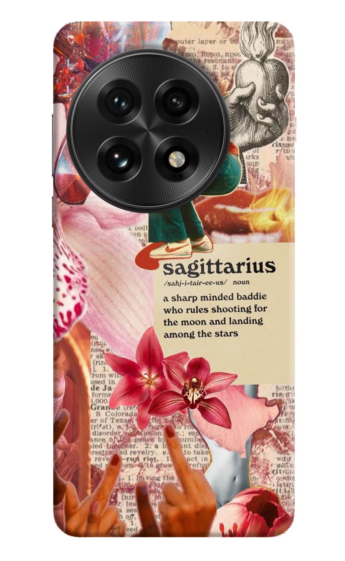 Sagittarius Zodiac OnePlus 13 Hard Case Back Cover by Casekaro
