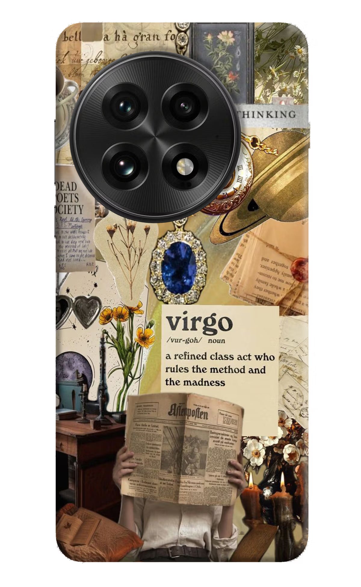 Virgo Zodiac OnePlus 13 Hard Case Back Cover by Casekaro