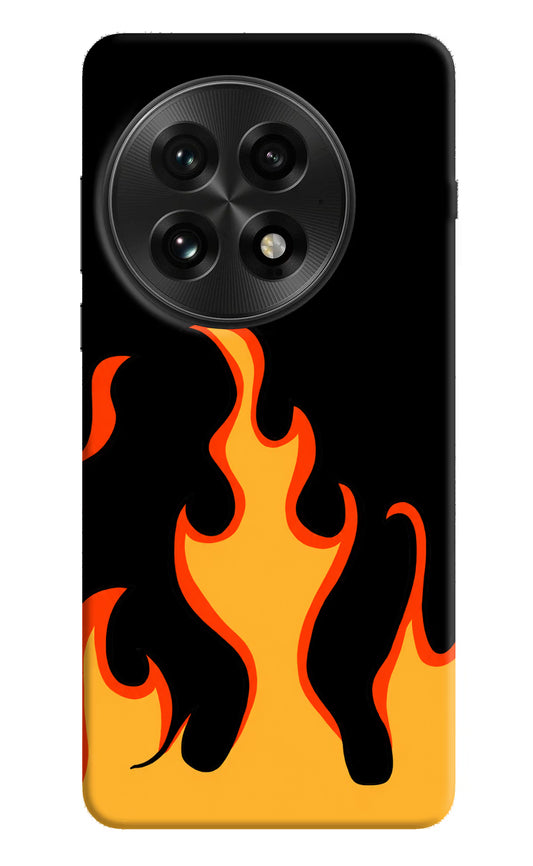 Fired Up – Black OnePlus 13 Hard Case Back Cover by Casekaro