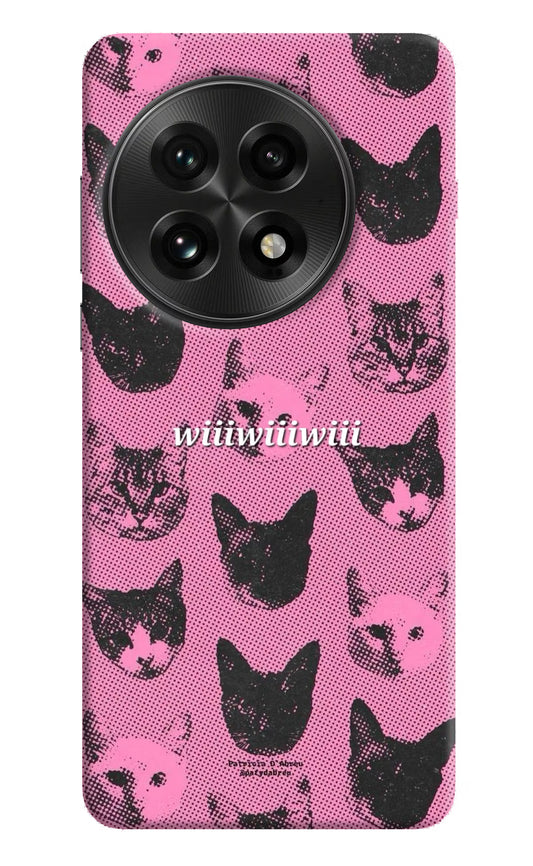 Pink Cats OnePlus 13 Hard Case Back Cover by Casekaro