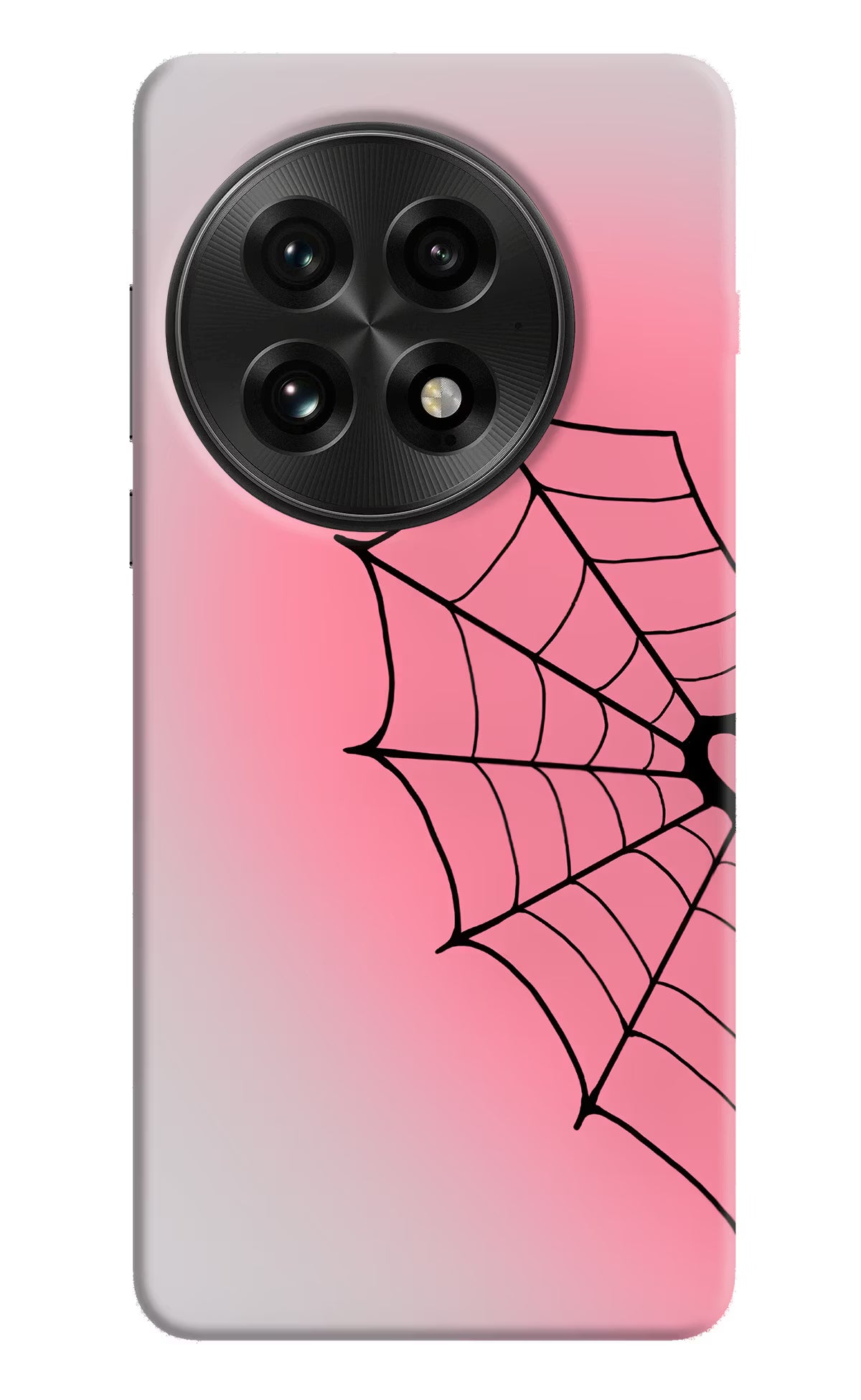 Pink Web OnePlus 13 Back Cover