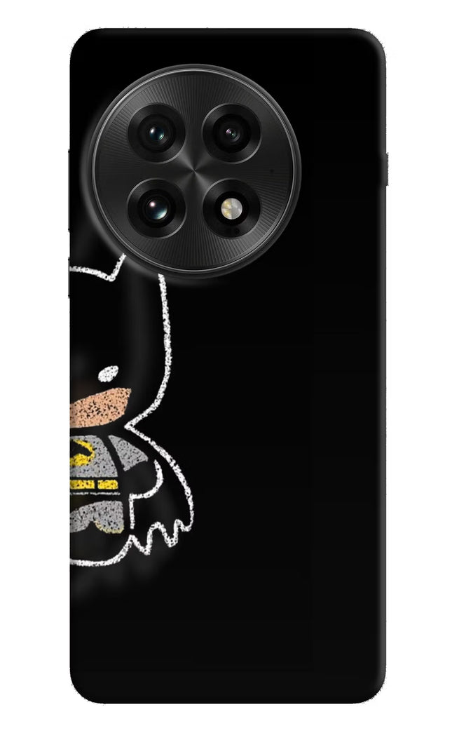 Bat Kitty OnePlus 13 Hard Case Back Cover by Casekaro