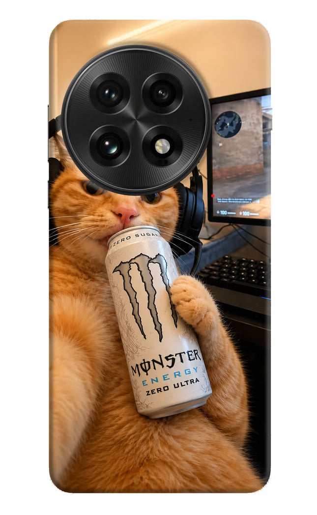 Gamer Cat Energy OnePlus 13 Hard Case Back Cover by Casekaro