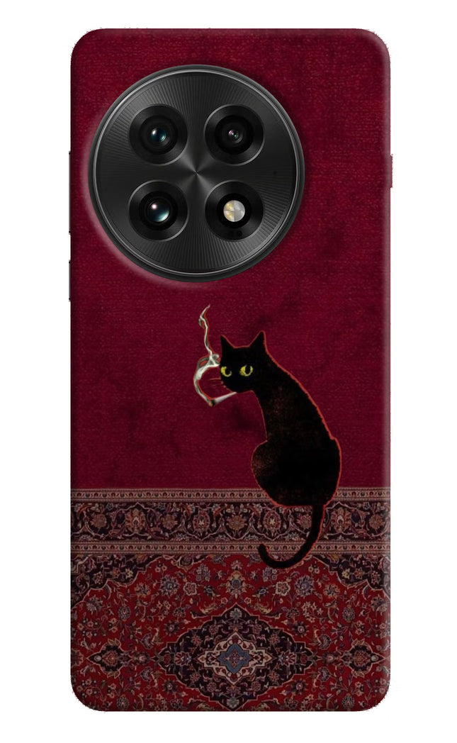 Midnight Cat OnePlus 13 Hard Case Back Cover by Casekaro