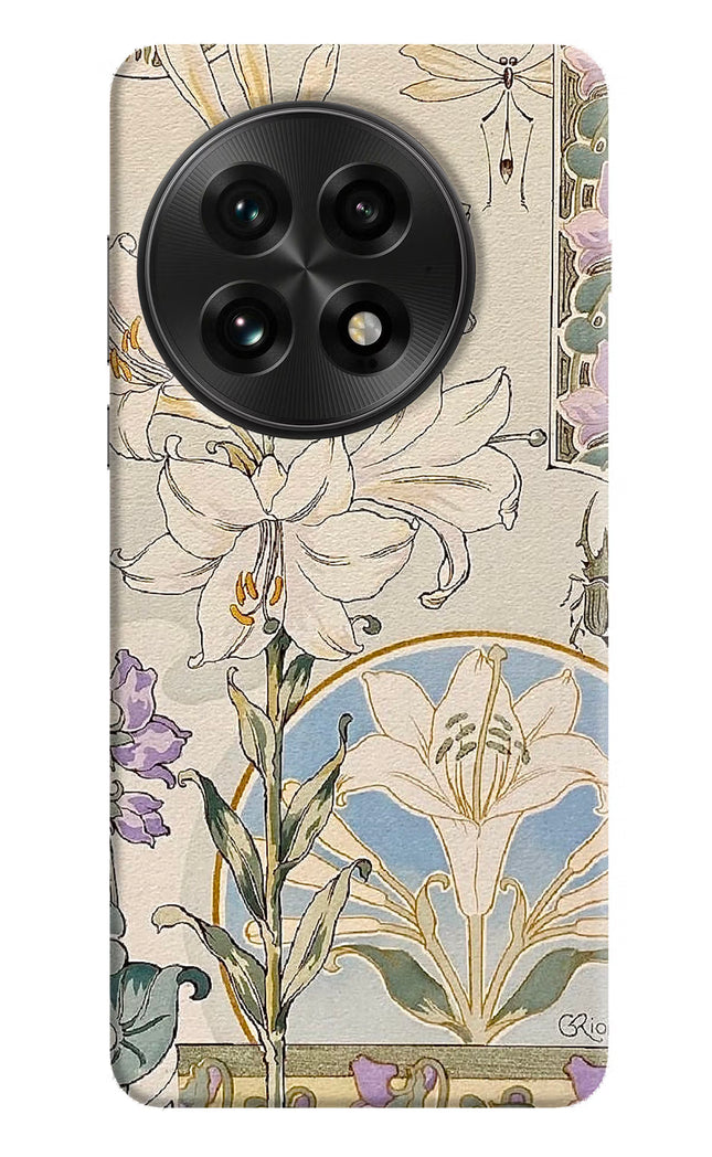 White Lily OnePlus 13 Hard Case Back Cover by Casekaro
