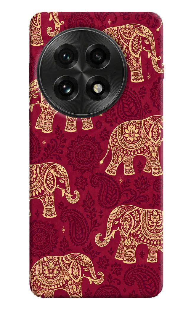 Maroon Elephant OnePlus 13 Back Cover