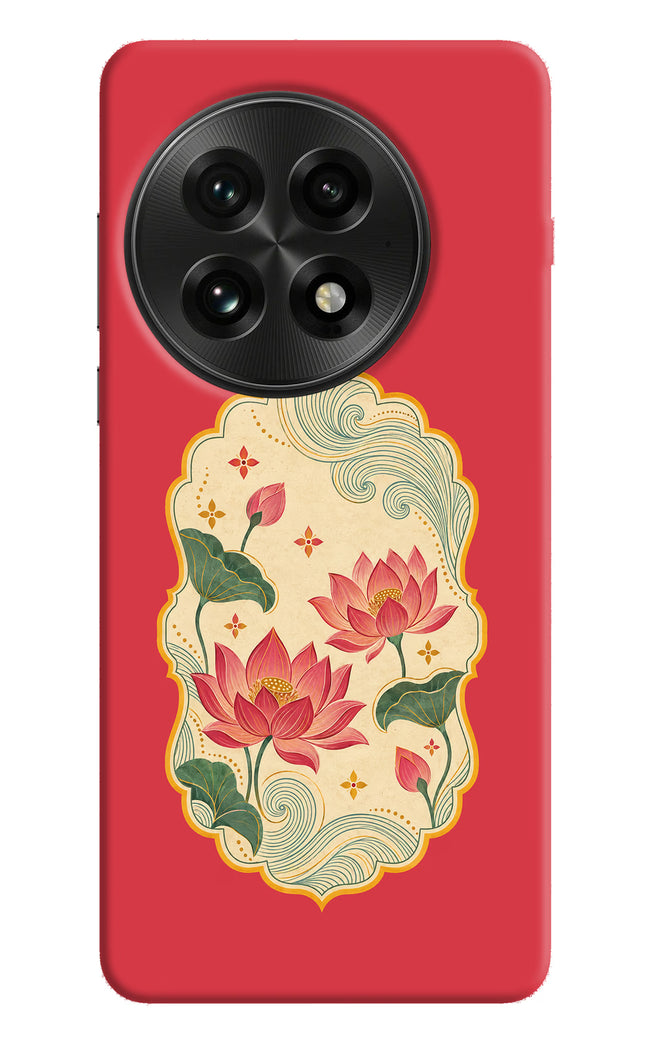 Pink Lotus OnePlus 13 Back Cover